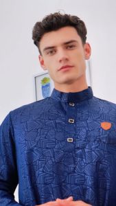 AS-SULTAN / JUBAH PRIA DEWASA MOTIF EMBOS / JUBAH BAHAN ADEM/GAMIS LAKI LAKI