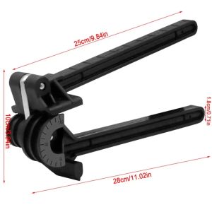 【Local store】 4-IN-1 180 Degree Pipe Bending Tool Heavy Duty Tube Bender Aluminum Alloy Tubing Bender Brake Fuel Line Curving Pliers