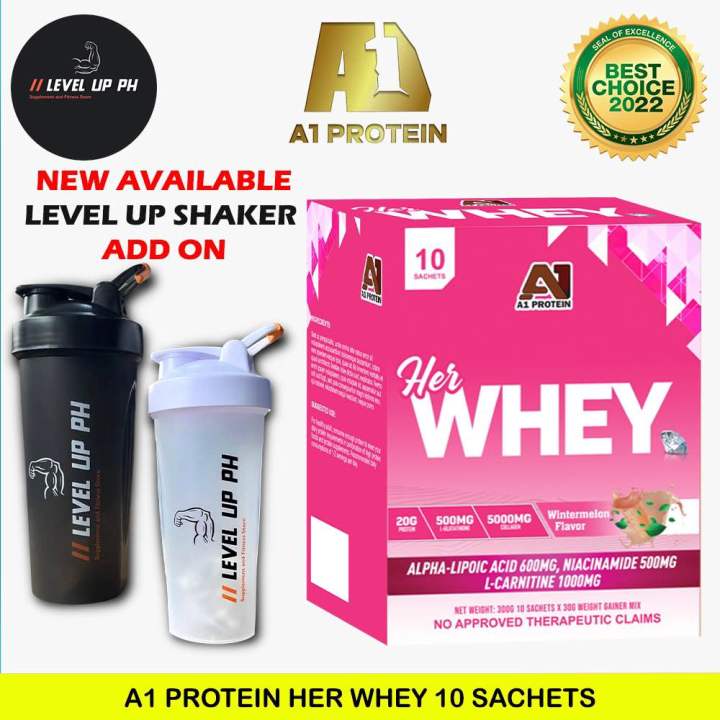 A1 PROTEIN HER WHEY 10 SERVINGS (2025 Expiration) Lazada PH