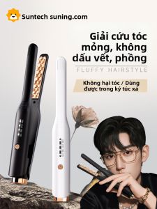 Mini Corn Curling Iron for Men Portable Travel Hair Straightening And Curling Iron High Temperature Resistant Ceramic Plate