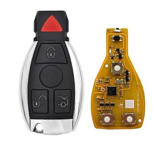 3 Chiếc XHORSE VVDI BE Key Pro Smart Remote Fob Cho Xe Mercedes Benz V3.1/V3.2 Có Chip 315/433 MHz - Chìa Khóa Xe PVC XNBZ01EN/XNBZ02EN