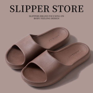 Casual Home Slippers EVA Anti-Slip Summer Indoor Outdoor Wearable Couple Beach Flat Sandals Mens Style Comfortable Slip-On