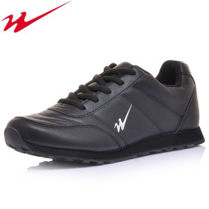 Waterproof Leather Surface Sports Shoes Men Women Ultra Lightweight Foam Sole Running Shoes Couple Style Casual Shoes