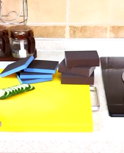 High-density Emery Sponge Wipe Household Universal Cleaning and Descaling Sponge Wipe