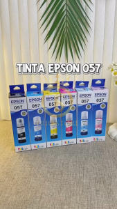Tinta Epson 057 1 Set 6 Warna CMYK + Light Cyan + Light Magenta Untuk Epson L8050 L8100 L18050