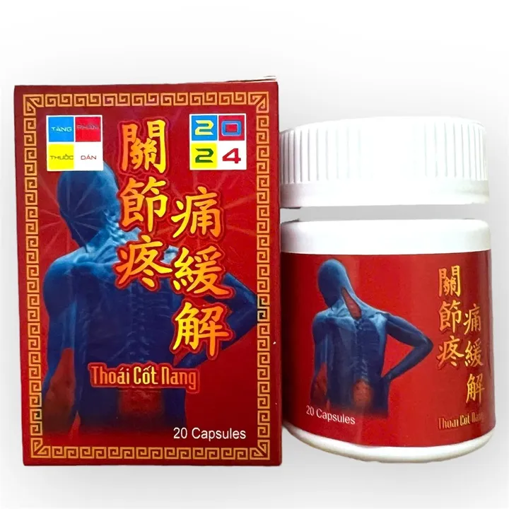 Viên uống Thoái cốt nang hỗ trợ đau lưng, thấp khớp, tê liệt, đau khớp ...