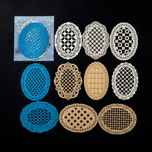 MO.CARD | Shimmer Lace Hollow Background Paper