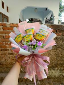 buket unik promo murah dodol mangga melcika hampers original mangga gift wisuda bingkisan hantaran