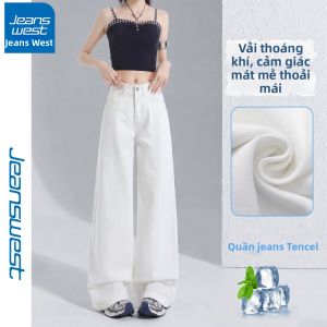 Jeanswest | Quần Jeans Dáng Suông Chân Rộng Mỏng Hơi Phong CáchCasual