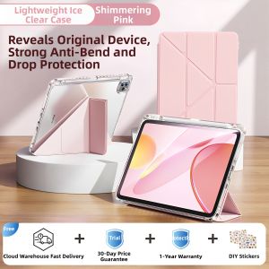 QUZHI | Anti-Yellowing Transparent Protective Case with Pen Slot