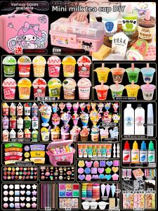 Deluxe Girl Ice Cream Cup DIY Kit