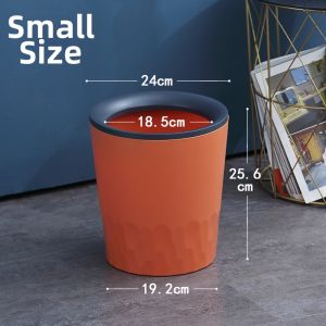 Fire-resistant Thickened Pressed Plastic Trash Can