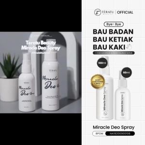 Bundle 2 PCS TERATU BEAUTY Miracle Deo Spray