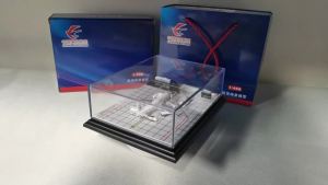 1/400 Scale Plastic Assembled Aircraft of China Eastern Airlines Passenger ABS Airplane Model Material Apron Simulation Aircraft