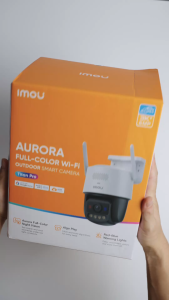 IMOU Titan Pro 6MP Outdoor Wi-Fi P&T Camera connect cellphone Security CCTV Wireless Full-Color Night Vision PoE Audio