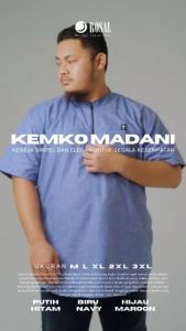 KEMKO MADANI ROSAL: Baju Kemeja Koko Kemko Kurta Formal Pria Muslim ROSAL