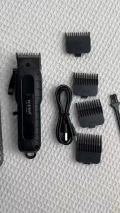 HIENA Original Rechargeable Hair Trimmer for Men Professional LCD Monitor Barber Electric Hair Clipper HYN-223