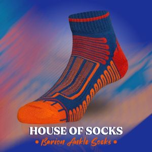 Kaos Kaki Barion Ankle Socks Blue