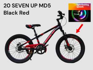 20 Seven Up MD5 MD-5 single speed sealed bearing and led light hub disc brake kanak-kanak Children bikes basikal bicycles