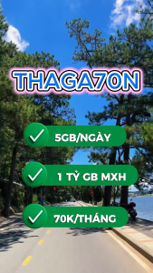 ( MIỄN PHÍ 1 THÁNG ĐẦU ) Sim 4G Vinaphone Gói BIG50Y - THAGA70N - 1 Tỷ GB Truy Cập Không Giới Hạn Y0UTBE TIKTOP FB Sài Tẹt Ga - Phí chỉ 70k/tháng . FREESHIP _CHƯA KÍCH HOẠT