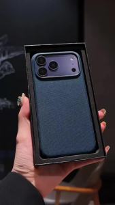 szhaiyu | For iPhone 18 17 16 15 Plus 14 13 12 11 Pro Max Luxury Tech Woven for Magsafe Magnetic Case TechWoven Shockproof Back Cover