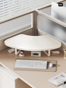 evesigar | Corner Desktop Elevation Rack Shelf
