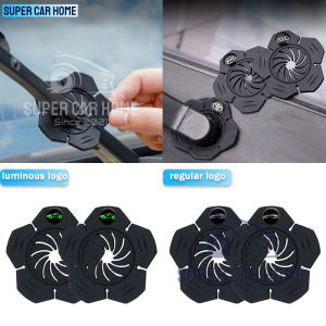 SCH 2Pcs Luminous Hyundai Car Windshield Wiper Protective Cover Heat-resistant Silicone Wiper Bottom Hole Dustproof Cover For Hyundai Accent Elantra Tucson