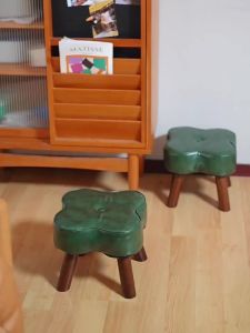 SAMEDREAM | Creative Soft Padding Doorstep Shoe Changing Stool