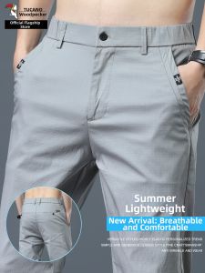 TUCANO | Summer Thin Business Elastic Pants For Middle-aged Men