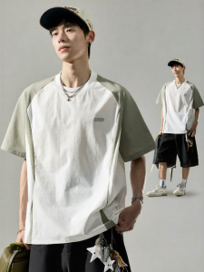 SZON | Áo Thun Phong Cách Mỹ Nhanh Khô Đa Màu Sành Điệu