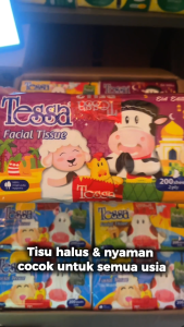 Tisu Tessa 200 Sheet (4 PACK) – Special Edition Super Tebal & Lembut