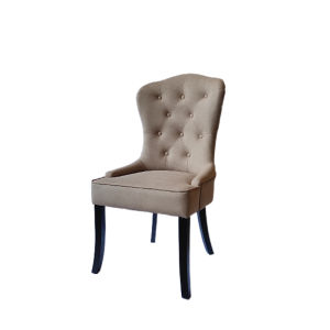 Dining Chair Household Hotel European-Style Solid Wood Dressing Chair in Flexible Package Velvet Fabric Dining Chair Desk Chair American Light Luxury Comfortable