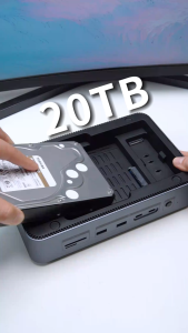 ORICO Docking Station with M.2 & 3.5" Hard Drive Enclosure (D35M2)