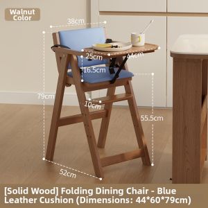 DONGMU | Wooden Baby Feeding Chair Foldable