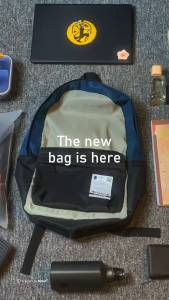Walkind Tas Ransel Backpack Waterproof - Taslan Milky Sage