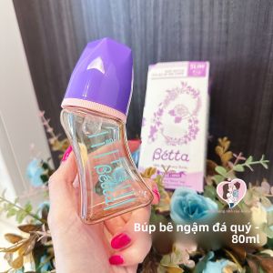 Doctor Betta PPSU Nhựa Bình Sữa Chống Trào Ngược 80/120/240/320ml Bình Sữa Hình Mỏ Vịt Cho Trẻ Sơ Sinh Từ 0-12 Tháng Tuổi