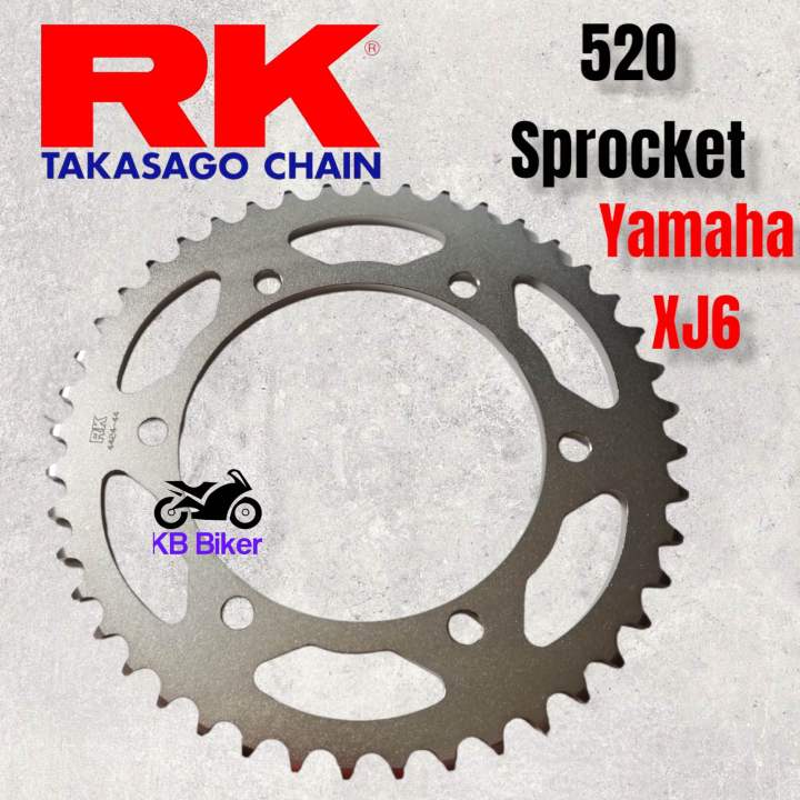 RK Sprocket Yamaha XJ6 520 Original Front / Rear | Lazada