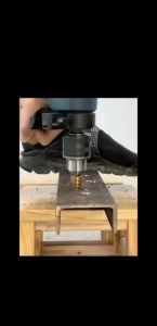 6PCS Steel Titanium Step Drill Bit Set Metal Hole Saw Wood Cone Core Drilling Saw Tool