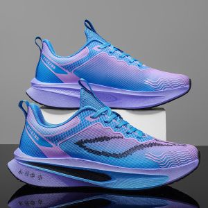 CVPAJ | Breathable Shock Absorbing Carbon Plate Purple Running Shoes