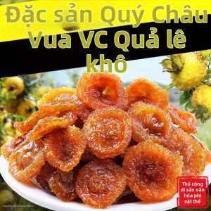 Trái Cây Khô Dông Rừng Không Chất Bảo Quản