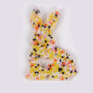 Skin Picking Fidget Toys Geometric Christamas Fruit Animal Rabbit Trichotillomania Skin Picking Pocket Pads for Decompression A