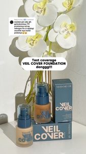 MADAME GIE VEIL COVER FOUNDATION MATTE FINISH 25 ML BASE MAKEUP ALAS BEDAK