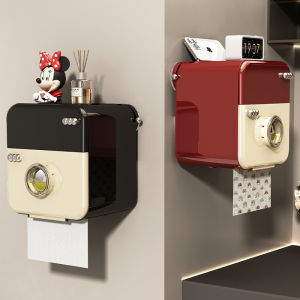 Giá Treo Giấy Vệ Sinh Tường Treo Không Cần Đục Lỗ Hai Lớp Chống Thấm Nước Giá Đỡ Giấy Vệ Sinh Phòng Tắm Giá Đỡ Giấy Vệ Sinh