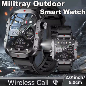 SmartWatch Men Militray Outdoor Sport GPS Fitness Tracker Heart Rate Smart Watch Waterproof New