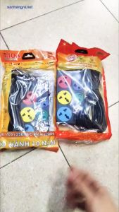 Ổ cắm điện kéo dài đa năng Lioa 6 phích 10A 2200w dây 3m model 3D3SN3.2 - Bảo hành 10 năm