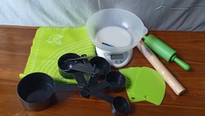 PAKET TIMBANGAN DIGITAL KUE | TIMBANGAN DIGITAL LENGKAP | GILINGAN ADONAN SILIKON