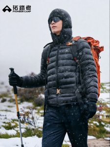Pioneer camp | Mens Winter Outdoor Quilted Down Jacket 800 Fill Power