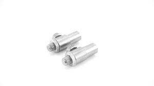 Hirisi AQ202 Stainless Steel Quick Release Connector Adaptor For Carp Fishing Bite Alarm Rod Pod Bank Sticks Fishing Accessories