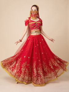 Belly Dance Costume New Arrival Indian Dance Costume Female Exotic Royal Court Dancing Dress Dunhuang Dance Suit