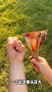 Air Dried Lamb Rib Fan Bone Dog Dental Chew Snack Molar Teeth Cleaning Pet Treat Ready Stock